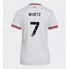 Liverpool Florian Wirtz #7 Bortedrakt Kvinner 2026-27 Kortermet